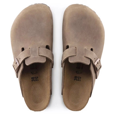 Birkenstock Boston – Unisex Clog – Tobacco Brown Oiled Leather