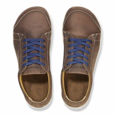 Birkenstock QS 500 Steel Toe Shoe  – Brown Oiled Nubuck Leather   – Men's