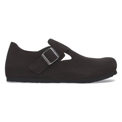 Birkenstock London Shoe – Black Suede Leather – Unisex
