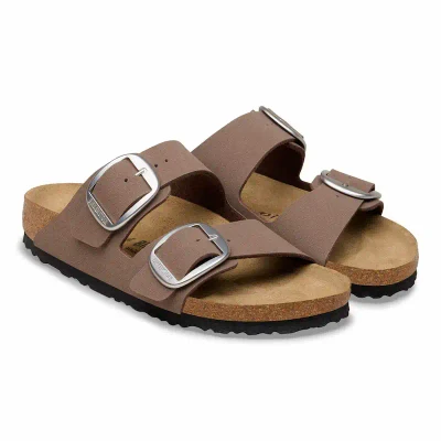 Birkenstock Arizona Big Buckle Sandal – Mocha Birkibuc – Unisex