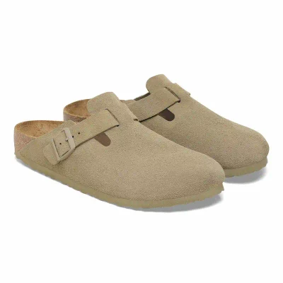 Birkenstock Boston Clog  – Faded Khaki – Men's