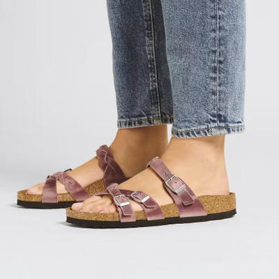 Birkenstock Franca Braided Sandal – Lavender Oiled Leather – Women’s