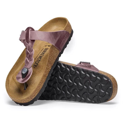 Birkenstock Gizeh Braided Sandal – Lavender Oiled Leather – Women’s
