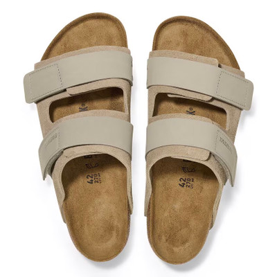 Birkenstock Uji Sandal – Taupe Nubuck-Suede Leather – Unisex