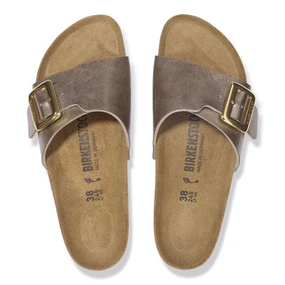 Birkenstock Catalina Luxe Buckle Sandal – Graceful Taupe – Women’s