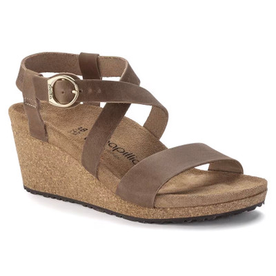 Birkenstock Sibyl Sandal – Ring Buckle Cognac Oiled Leather – Women’s