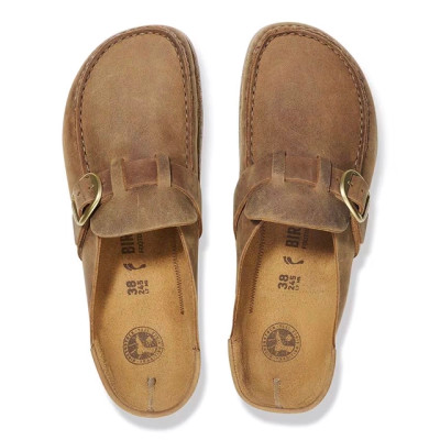 Birkenstock Buckley Clog – Cognac Oiled Leather – Women’s