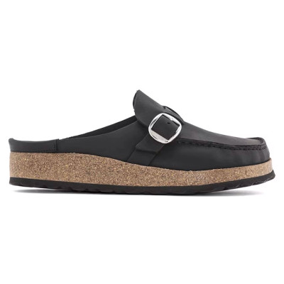 Birkenstock Buckley Clog – Black Oiled Leather – Women’s