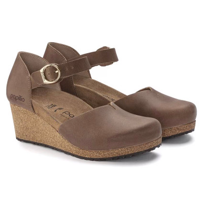 Birkenstock Mary Clog – Cognac Oiled Leather – Women’s