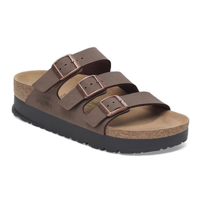 Birkenstock Florida Sandal – PAP Flex Platform Nubuck Mocha – Women’s