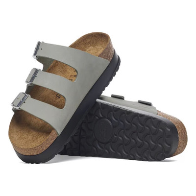 Birkenstock Florida Sandal – PAP Flex Platform Pure Sage Nubuck – Women’s