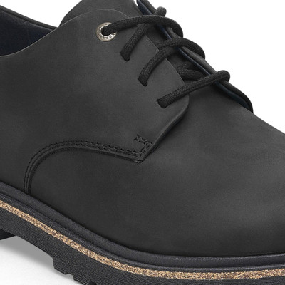 Birkenstock Men's Highwood Lace Low Black Oiled Leather Boot
