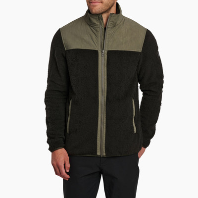 Kuhl Men's Konfluence Fleece Jacket - Dark Moss/Vintage Olive