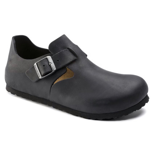 靴 BIRKENSTOCK LONDON BS 23cm London BS Mixed Leather in Color Dark Tea | BIRKENSTOCK Oman