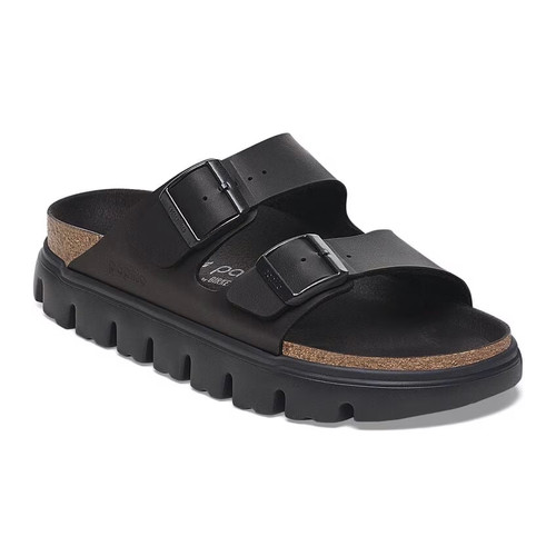 Birkenstock Women's Arizona Chunky Black/Black Birko-Flor Sandal
