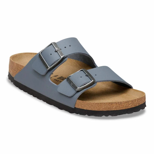 Birkenstock Arizona Sandal – Birko Flor Basalt Gray – Men’s