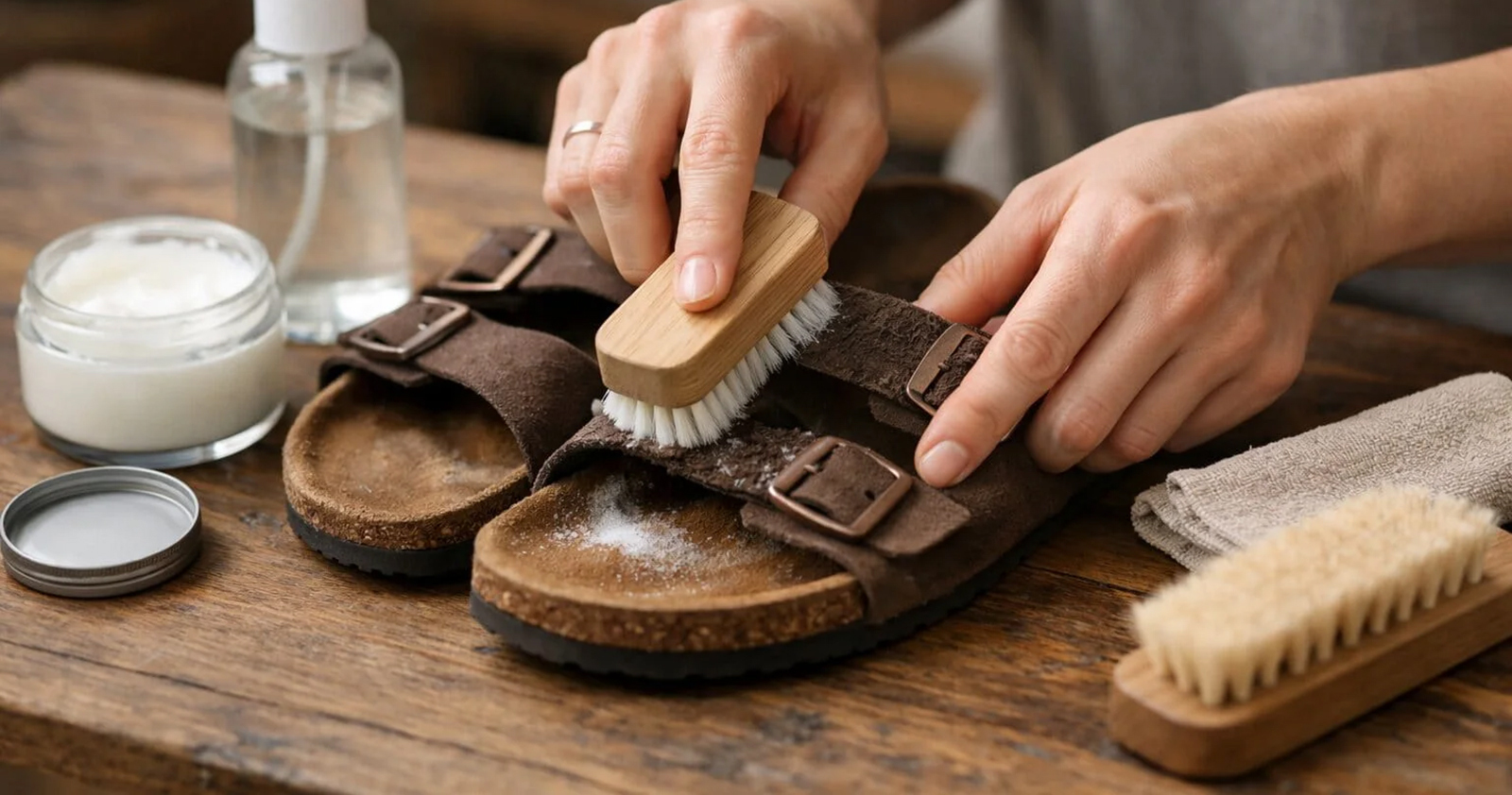 How to Clean Birkenstock Footbeds