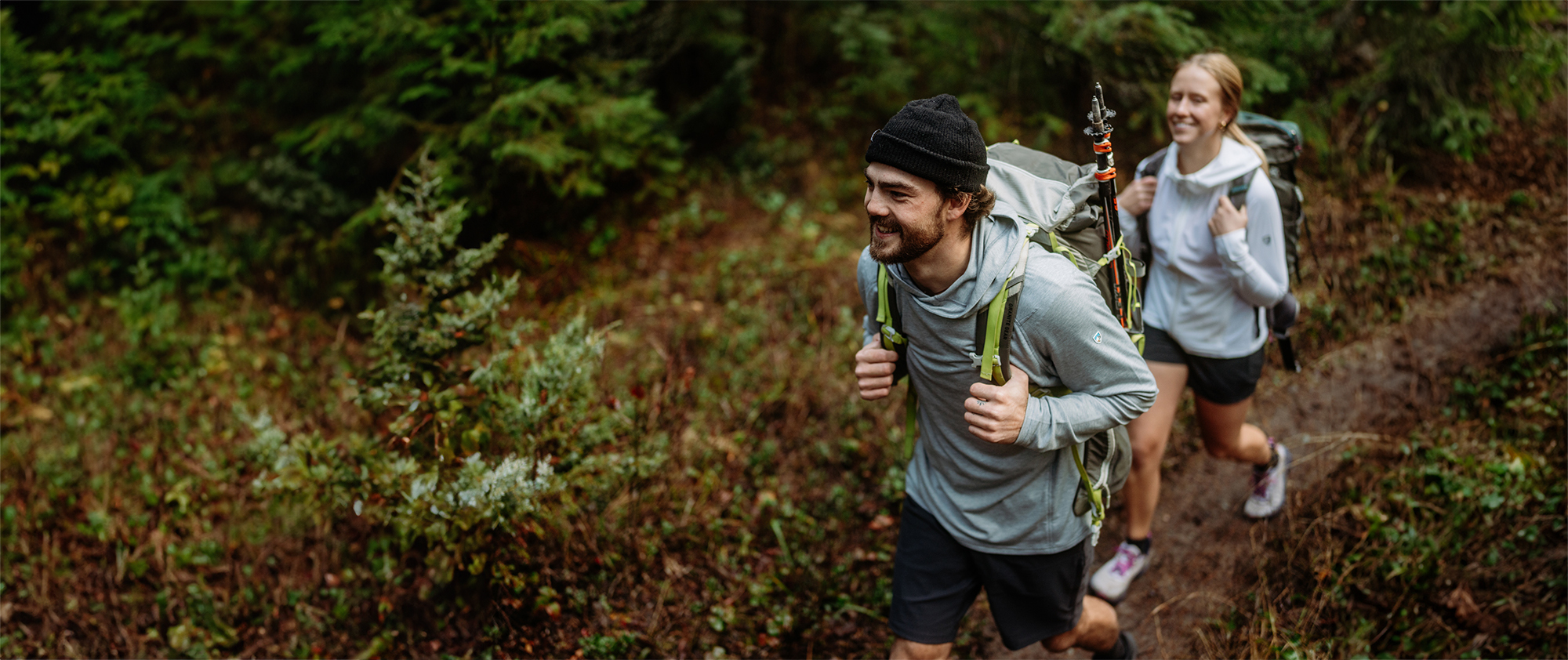 KÜHL hiking apparel in the White Mountains of New Hampshire
