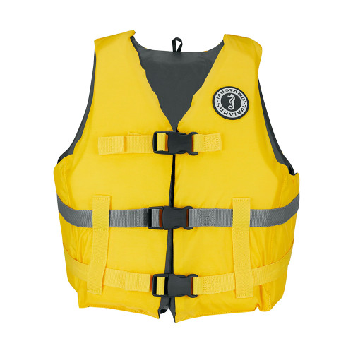 Mustang Livery Foam Vest - XL\/XXL - Yellow [MV7010-25-XL\/XXL]