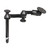 RAM Mount Double Swing Arm w\/8" Male Tele-Pole - 3.68" Base [RAM-VP-SW1-8-240]