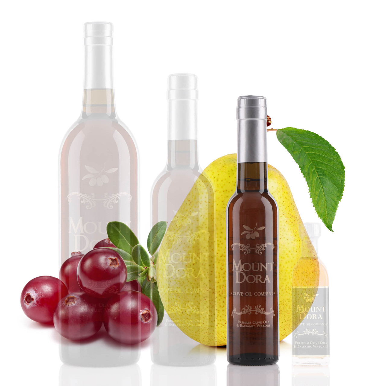 Cranberry Pear White Balsamic - Mount Dora Olive Oil Company