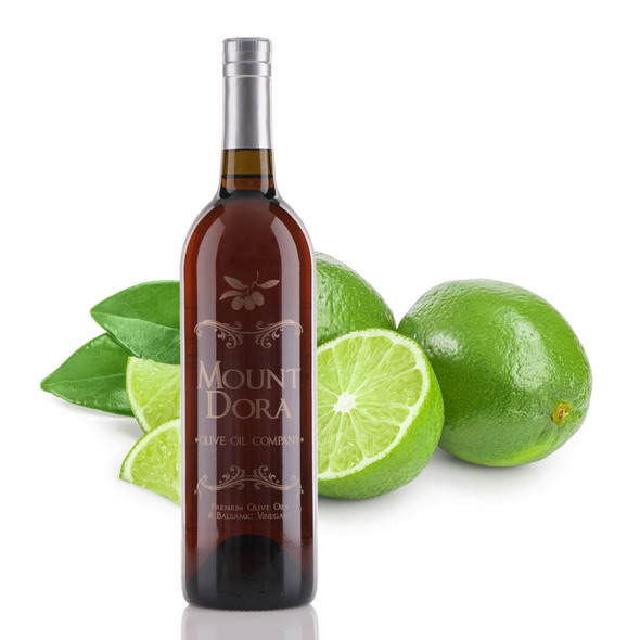 One 750mL bottle of Mount Dora Olive Oil Key Lime White Balsamic Vinegar