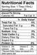 Nutritional Facts for Mount Dora Olive Oil Company Coconut White Balsamic Vinegar