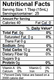 Nutritional Facts for Mount Dora Olive Oil Company Blackberry Ginger Dark Balsamic Vinegar