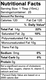 Nutritional Facts
