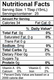 Nutritional Facts for Mount Dora Olive Oil Cascadian Wild Raspberry White Balsamic Vinegar