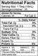 Nutritional Facts of Mount Dora Olive Oil Key Lime White Balsamic Vinegar