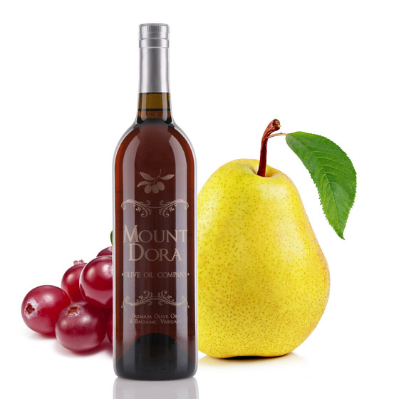 Cranberry Pear White Balsamic - Mount Dora Olive Oil Company