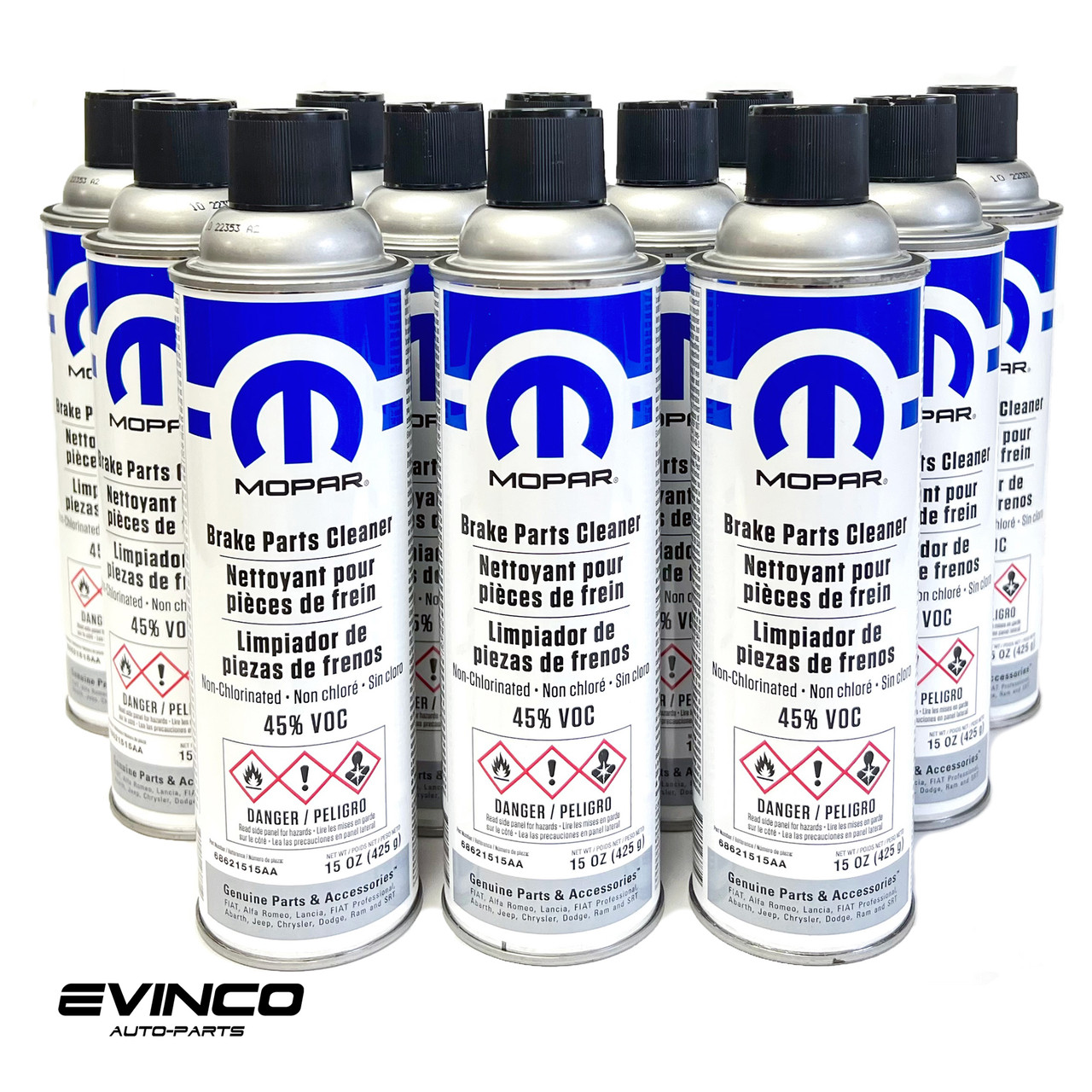 Mopar Brake Cleaner Non-Chlorinated Case Of 12 - 15 oz cans