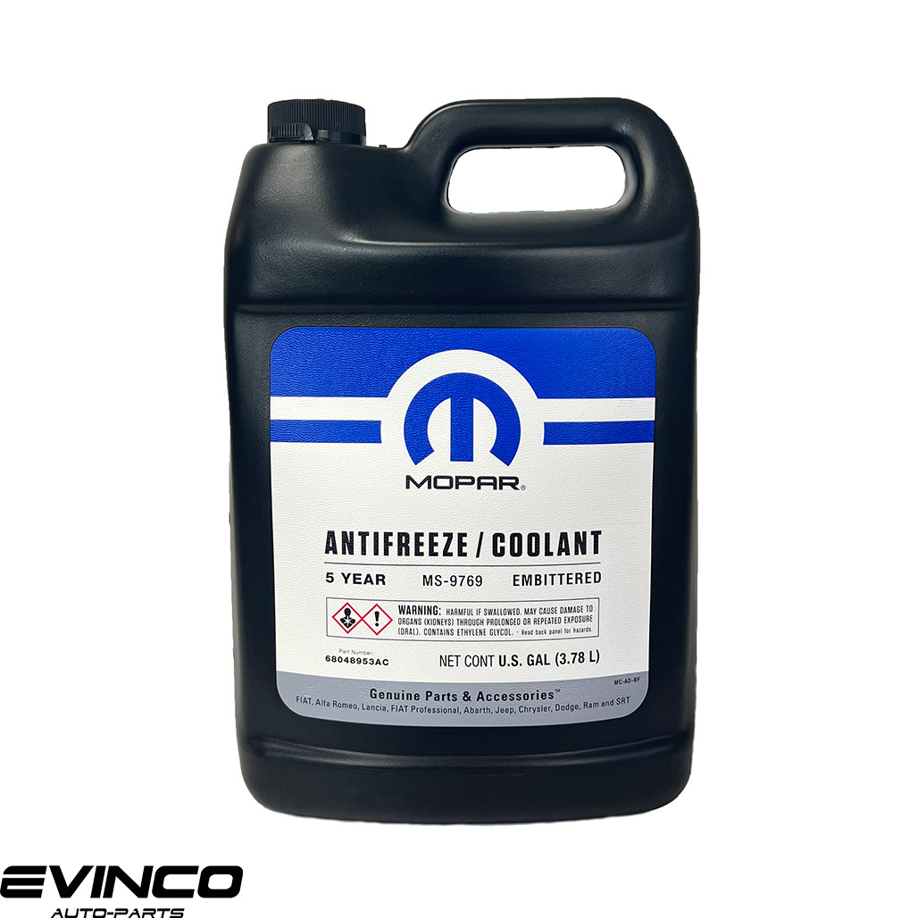 Mopar Antifreeze Coolant Orange 5 year Concentrated 1 Gallon