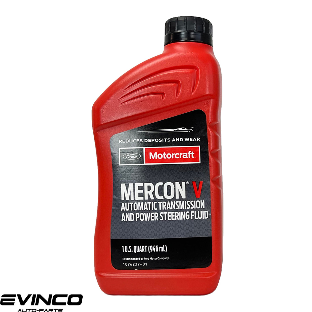 Motorcraft MERCON-V Auto Transmission and Power Steering Fluid, 16 oz.., 771850