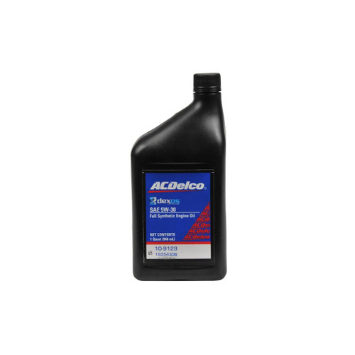 ACDelco 5W30 Full Synthetic Dexos2 Motor Oil 1 Quart