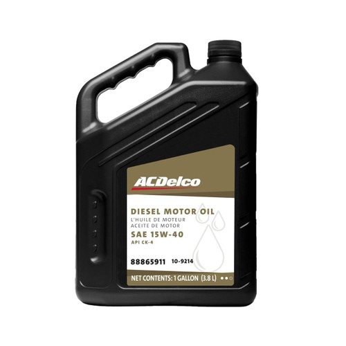 ACDelco 15W40 Gold CK-4 Diesel Motor Oil 1 Gallon