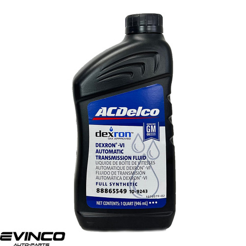 ACDelco Dexron VI Full Synthetic Automatic Transmission Fluid 1 Quart