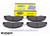 Mopar Front Disc Brake Pad Kit (2AMV1148AB)