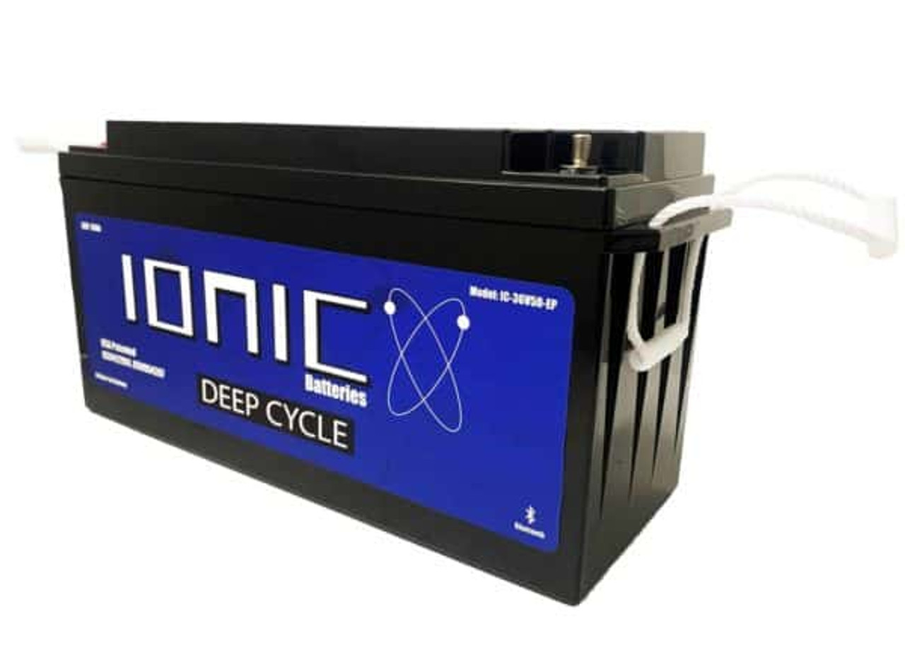 36v Ionic lithium battery, 50 Amp Hour Deep Cycle Battery