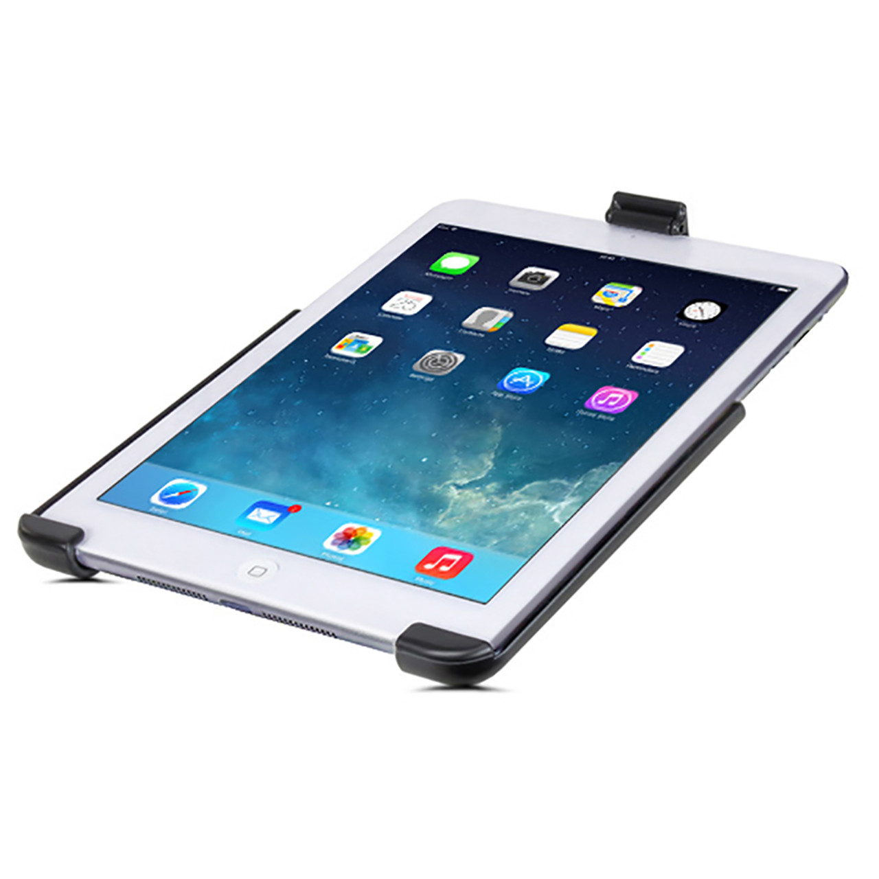 RAM Mount EZ-Rollr Model Specific Cradle w\/Round Base Adapter for the iPad 5th Generation, Apple iPad Air 1-2  iPad Pro 9.7 [RAM-B-202-AP17U]