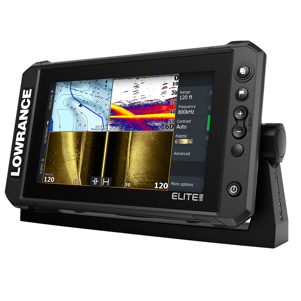 Lowrance Elite FS 9 Chartplotter\/Fishfinder w\/Active Imaging 3-in-1 Transom Mount Transducer [000-15692-001]