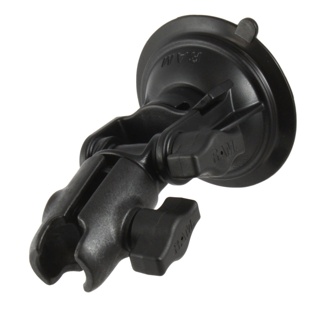 RAM Mount RAM Twist-Lock Composite Suction Cup Ratchet Mount w\/Socket Arm [RAP-B-104-224U-QU1]