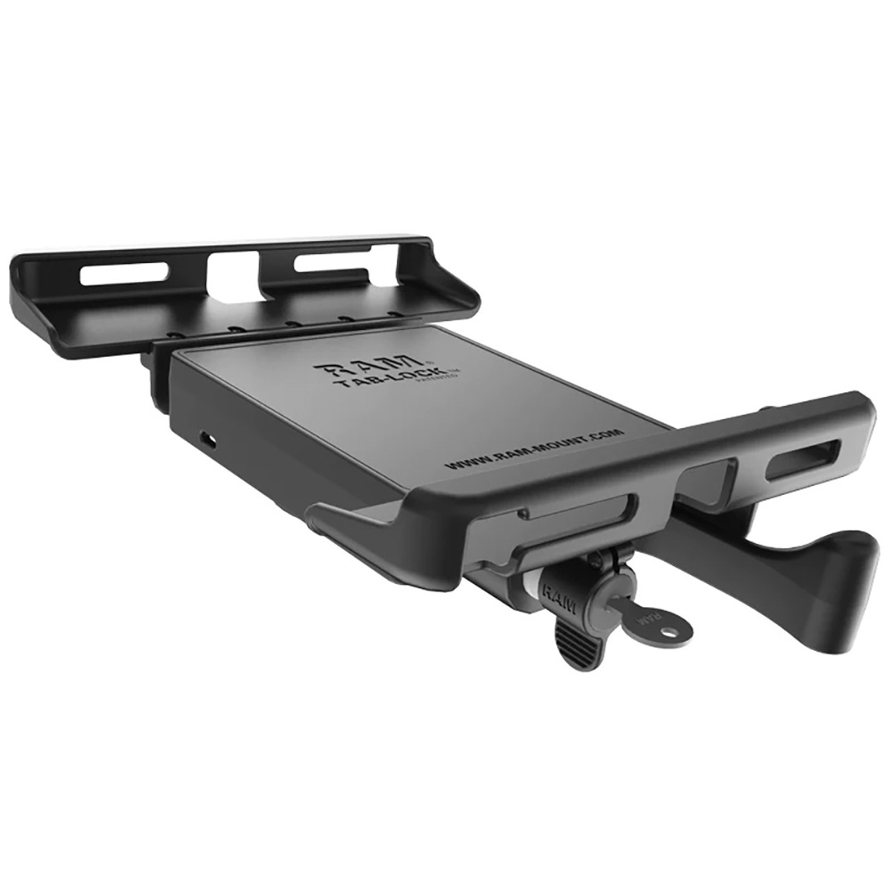 RAM Mount RAM Tab-Lock Tablet Holder f\/10" Tablets w\/Case + More [RAM-HOL-TABL25U]