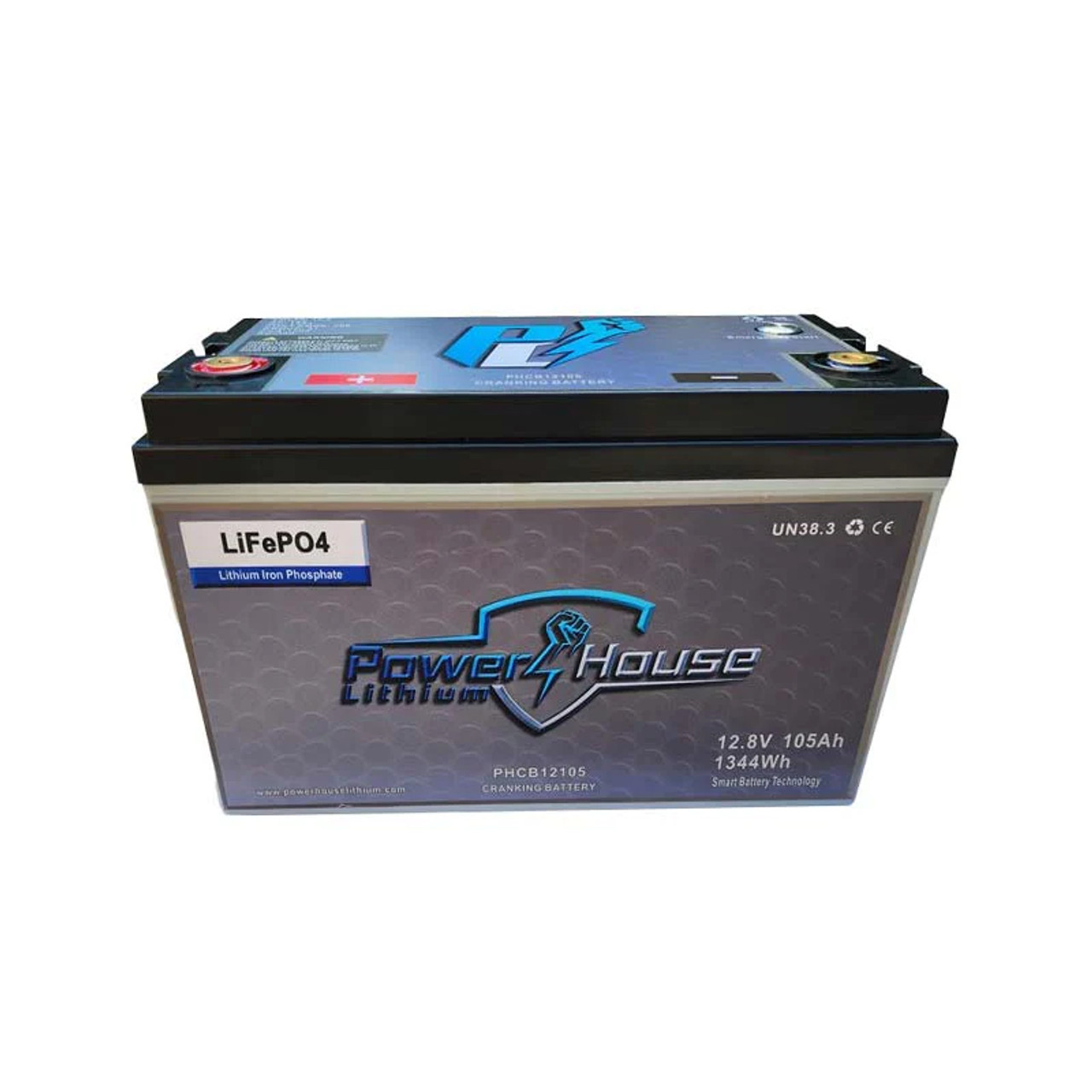 PowerHouse Lithium Battery - 12v 105Ah Cranking