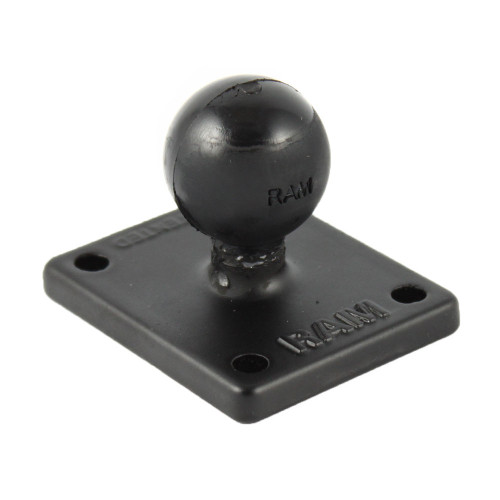 RAM Mount Square 2" x 1.7" Base w\/1" Ball [RAM-B-347U]