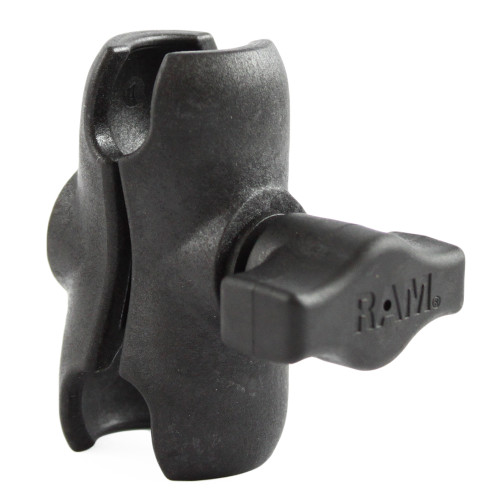 RAM Mount Composite Short Double Socket Arm f\/1" Ball [RAP-B-201U-A]