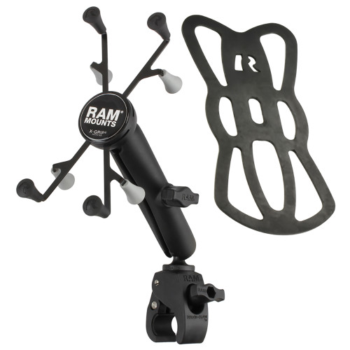 RAM Mount Tough-Claw Base w\/Long Double Socket Arm & Universal X-Grip Cradle w\/1" Ball f\/7" Tablets [RAM-B-400-C-UN8U]