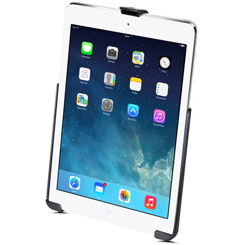 RAM Mount EZ-Rollr Model Specific Cradle w\/Round Base Adapter for the iPad 5th Generation, Apple iPad Air 1-2  iPad Pro 9.7 [RAM-B-202-AP17U]