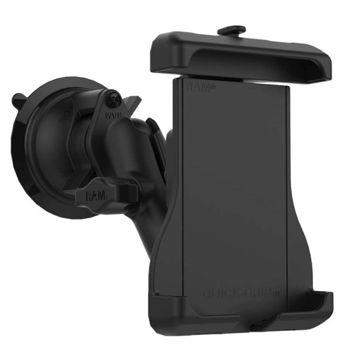 RAM Mount RAM Quick-Grip Suction Cup Mount f\/Apple MagSafe Compatible Phones [RAM-B-166-UN15WU]